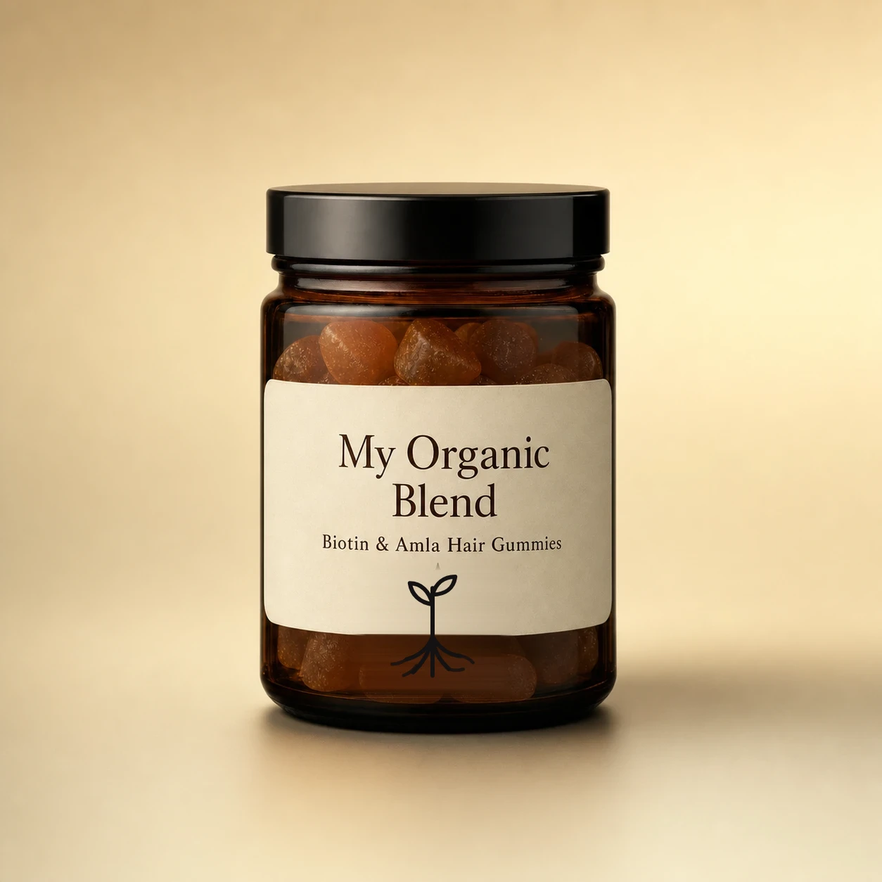 Biotin & Amla Hair Gummies jar