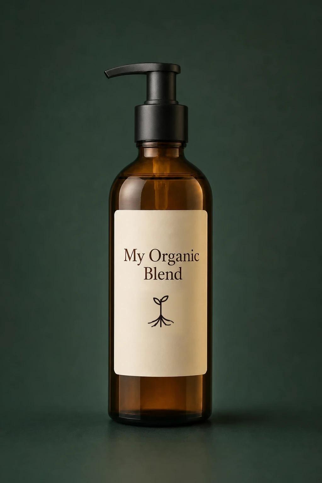 The Root Shampoo pump bottle
